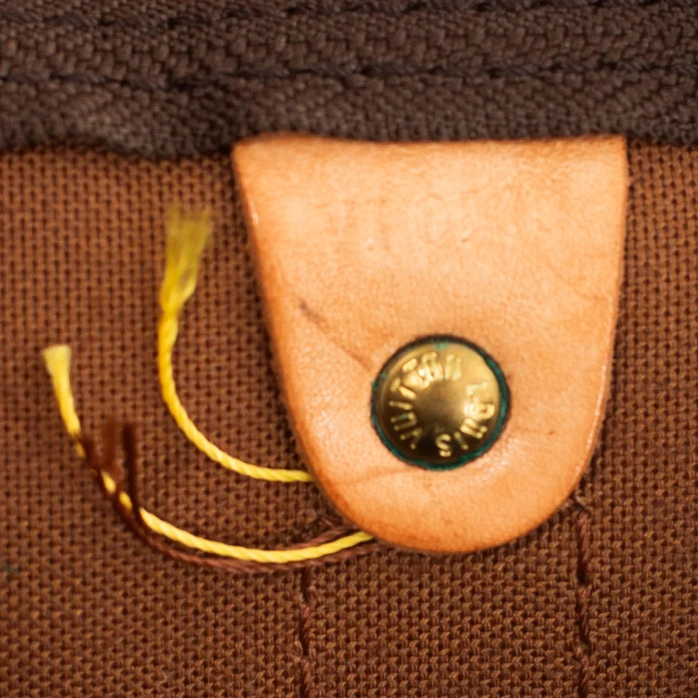Keepall 60 Vintage en toile monogram marron