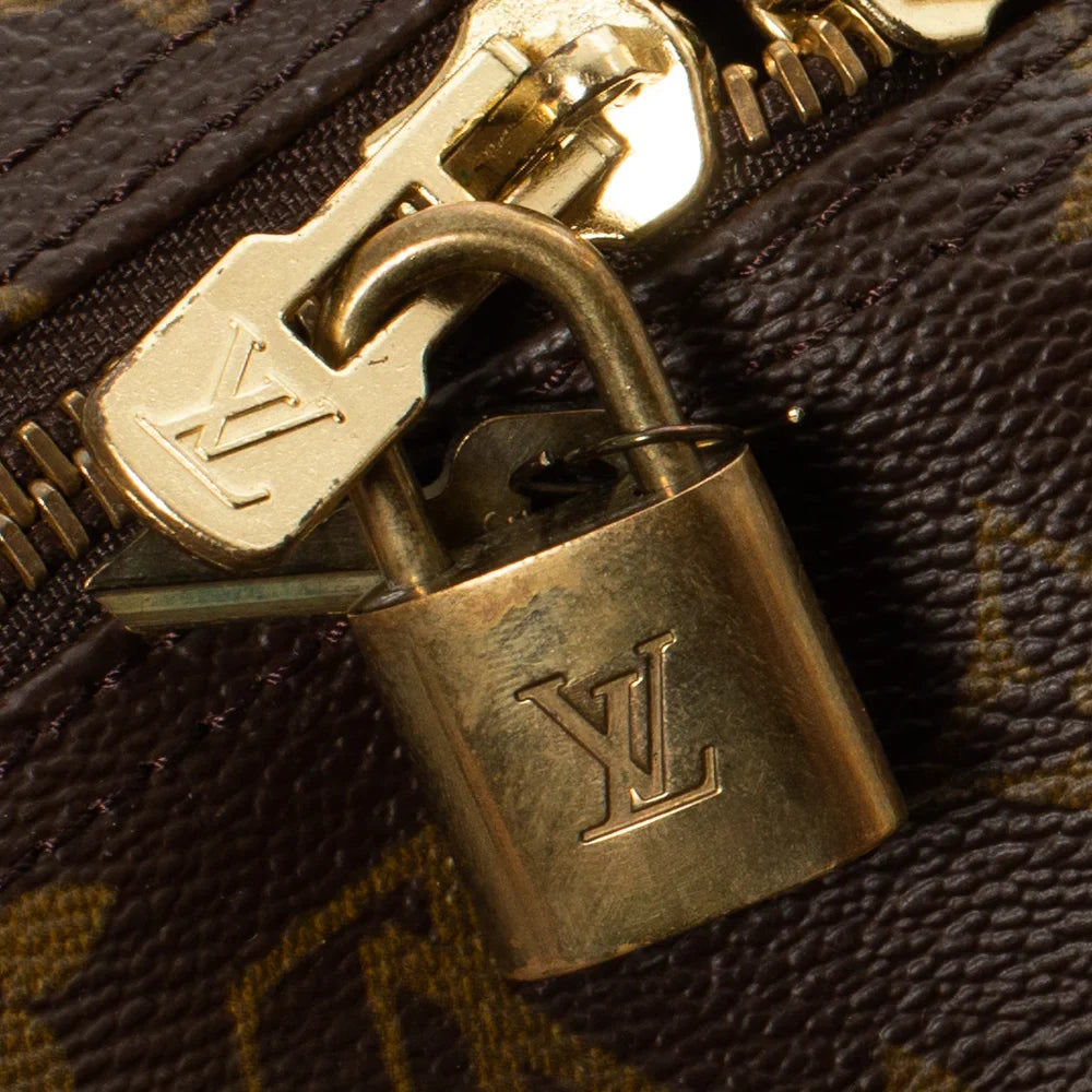 Keepall 45 Vintage en toile monogram marron