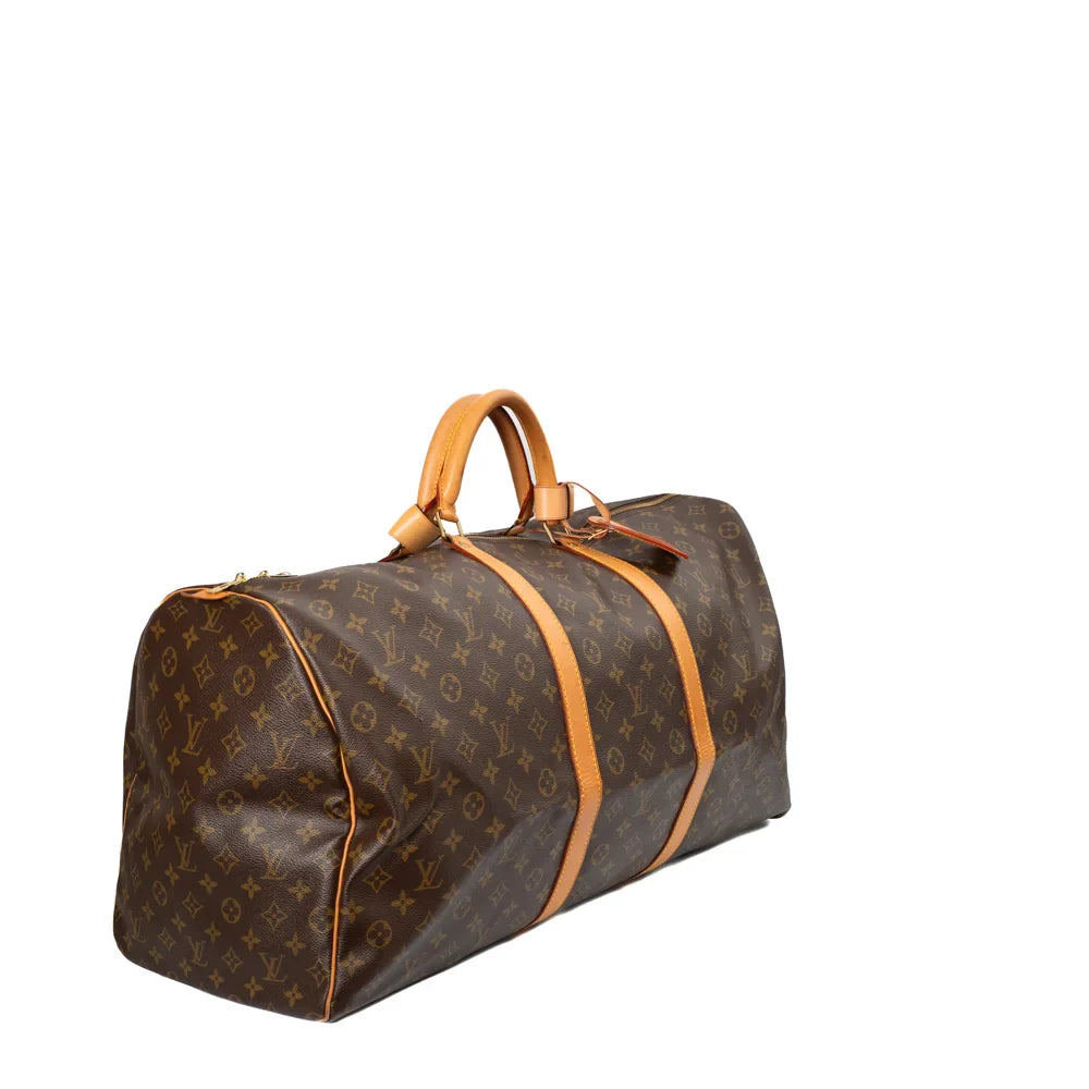 Keepall 45 Vintage en toile monogram marron