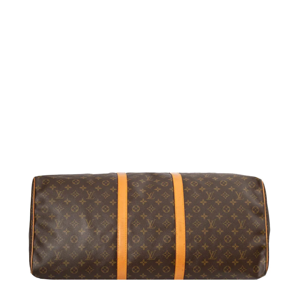 Keepall 45 Vintage en toile monogram marron