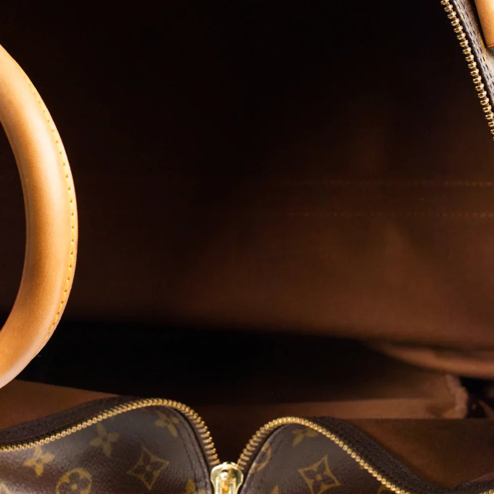 Keepall 45 Vintage en toile monogram marron
