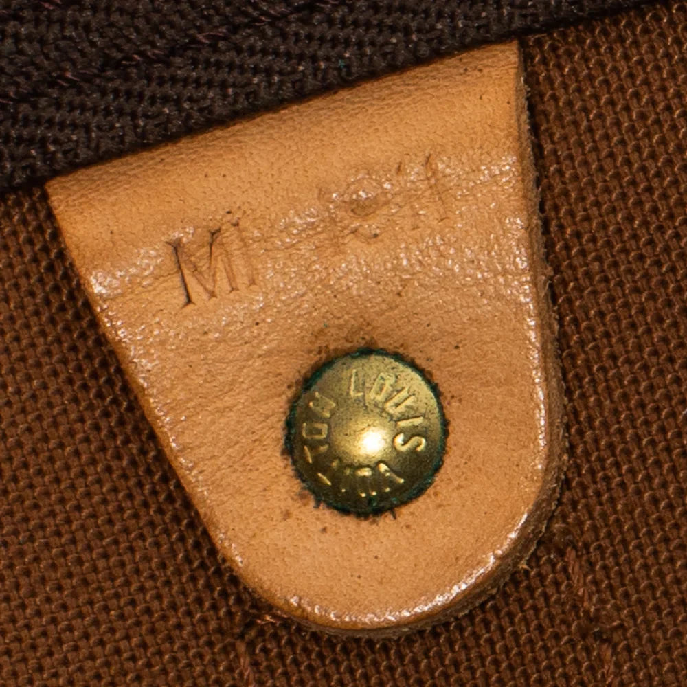 Keepall 45 Vintage en toile monogram marron