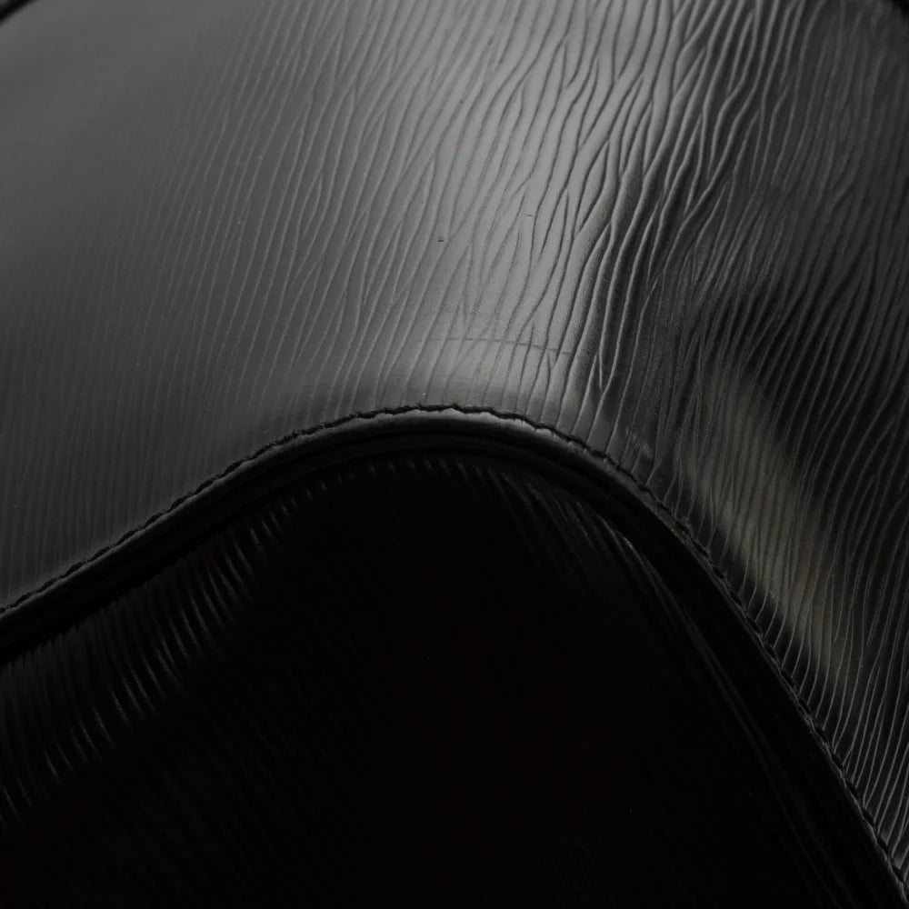 Keepall 45 Vintage en cuir épi noir