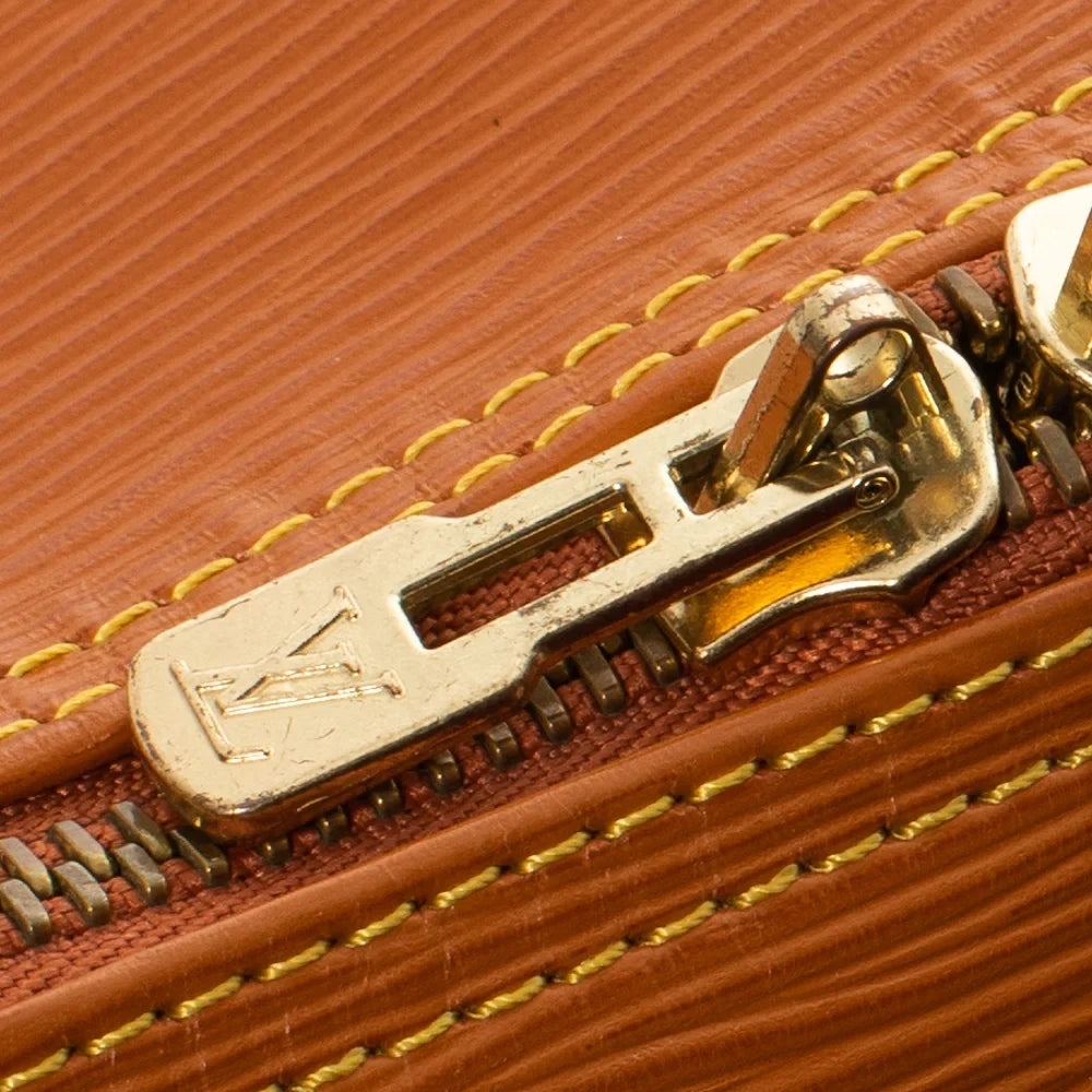 Keepall 50 Vintage en cuir marron
