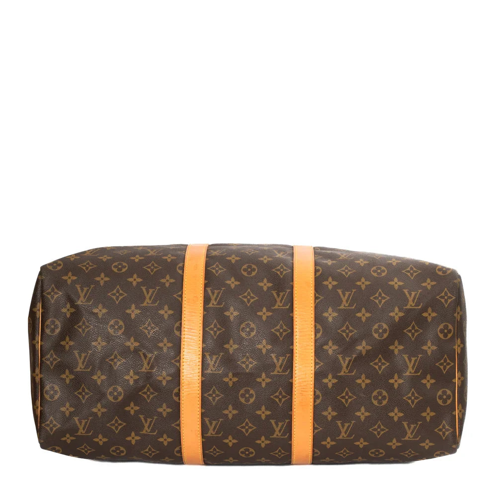 Keepall 50 en toile monogram marron