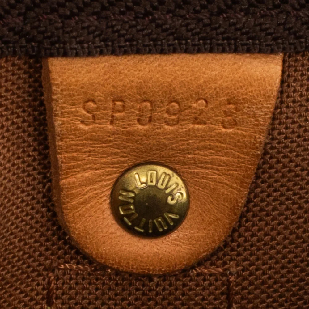 Keepall 50 en toile monogram marron