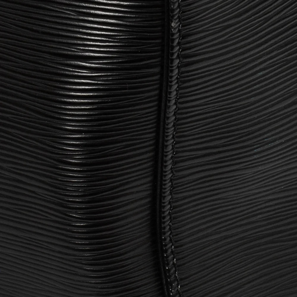 Keepall 50 Vintage en cuir épi noir