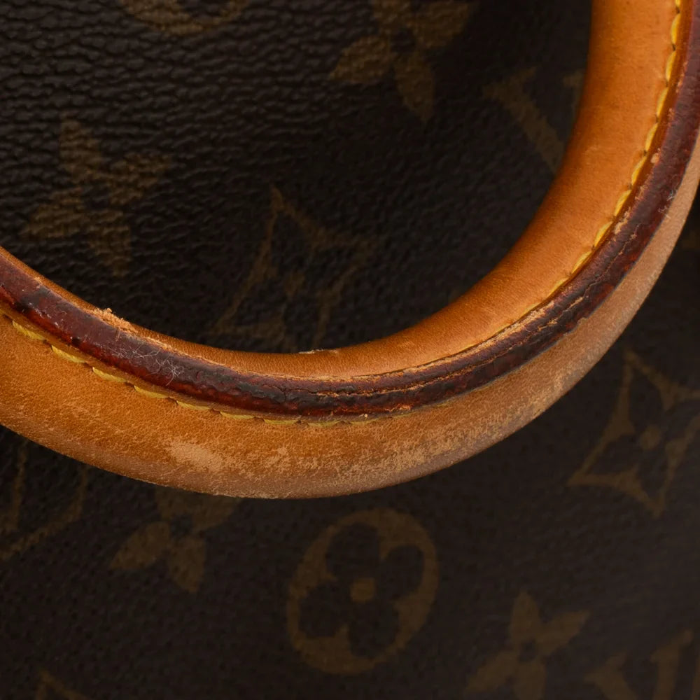 Keepall 50 Vintage en toile monogram marron
