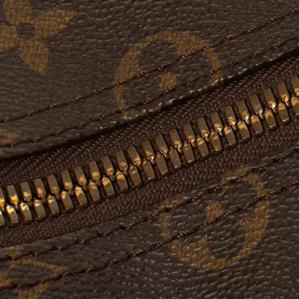 Keepall 50 Vintage en toile monogram marron