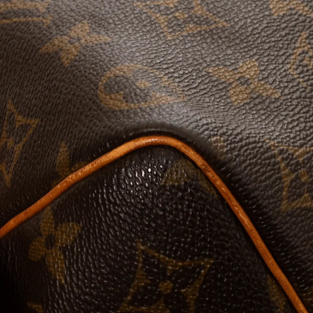 Keepall 50 Vintage en toile monogram marron