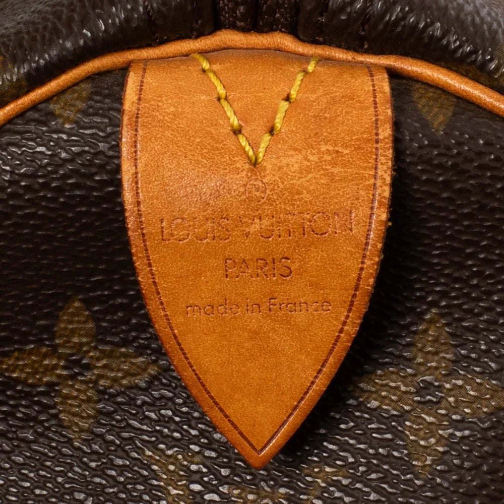 Keepall 50 Vintage en toile monogram marron