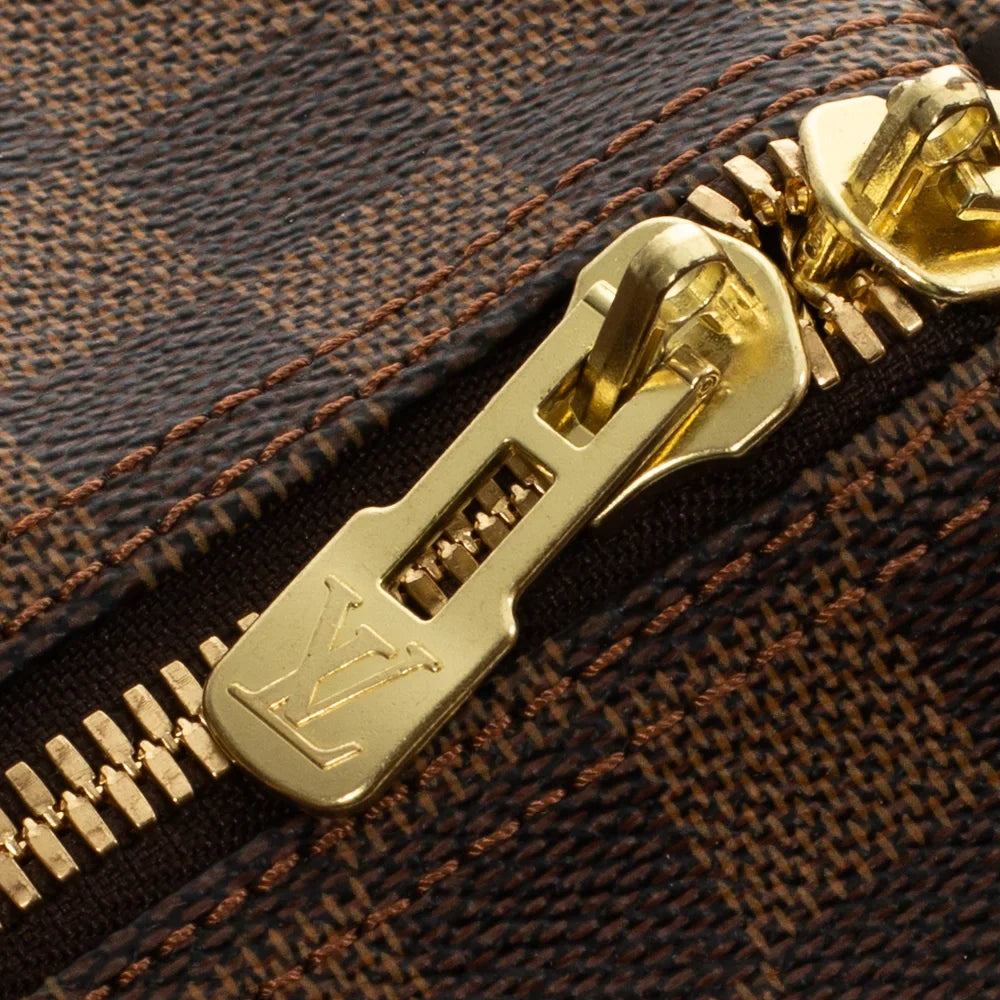 Keepall 50 vintage en toile damier ébène