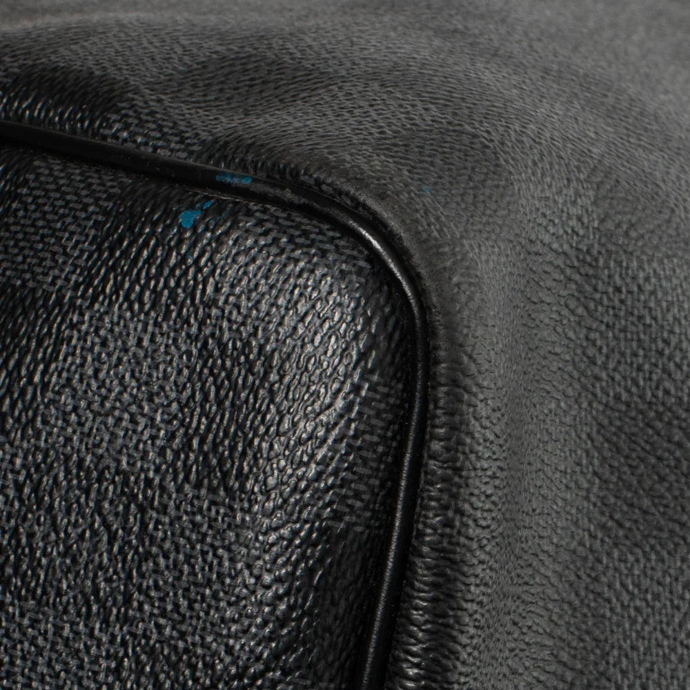 Keepall 55 en toile damier gris