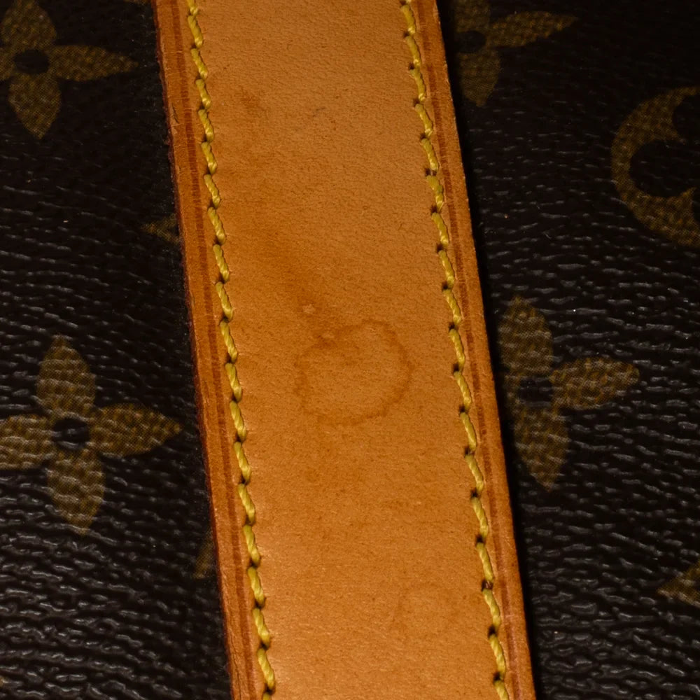 Keepall 60 Vintage en toile monogram marron