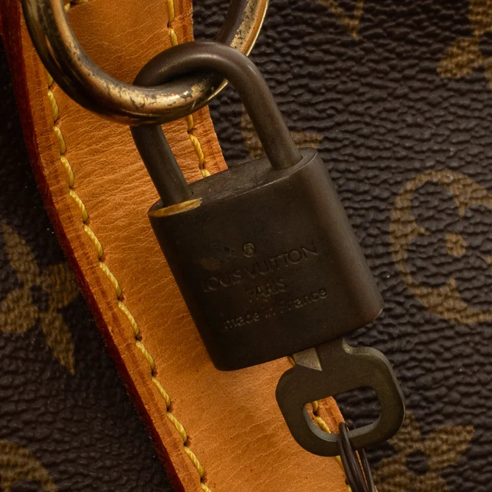 Keepall 60 Vintage en toile monogram marron