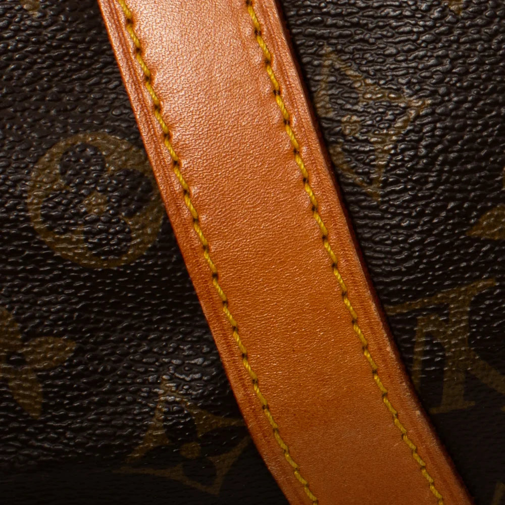 Keepall 45 Vintage en toile monogram marron
