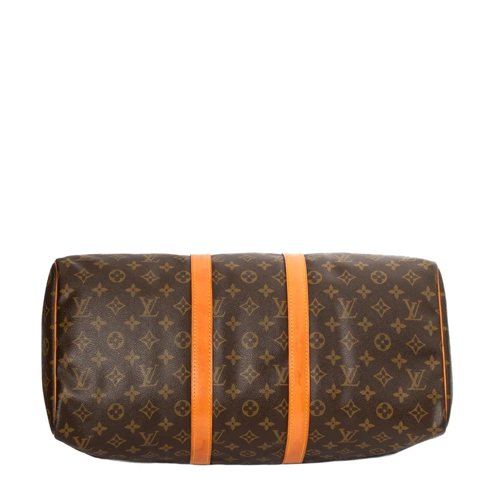 Keepall 45 Vintage en toile monogram marron