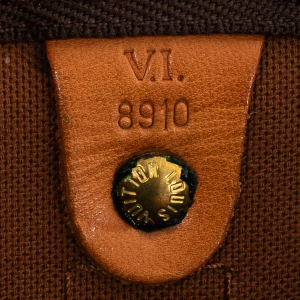 Keepall 45 Vintage en toile monogram marron
