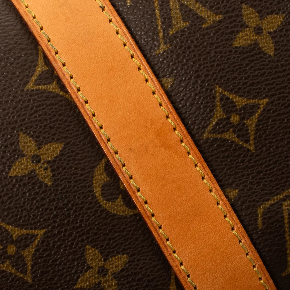 Keepall 50 Vintage en toile monogram marron