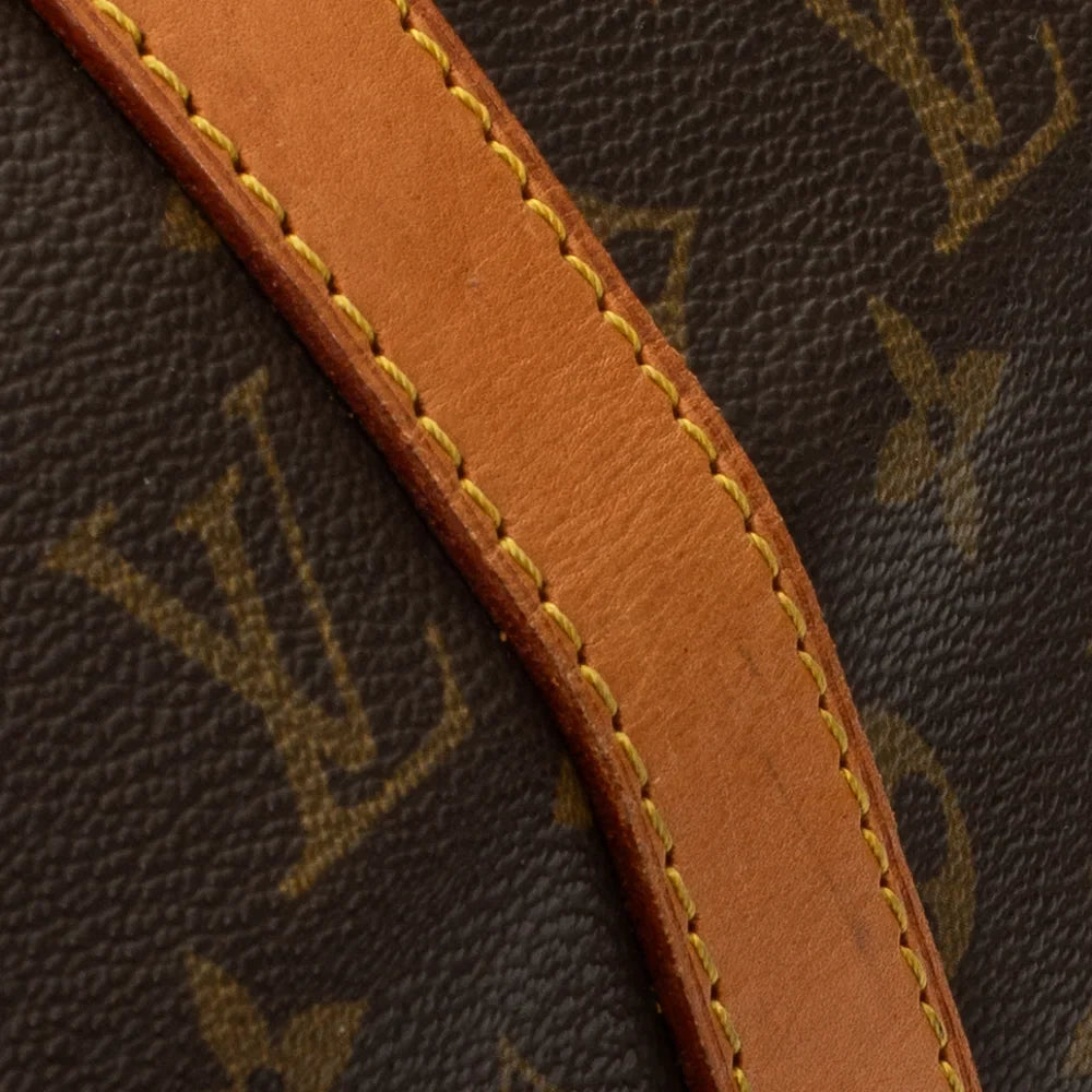 Keepall 50 Vintage en toile monogram marron