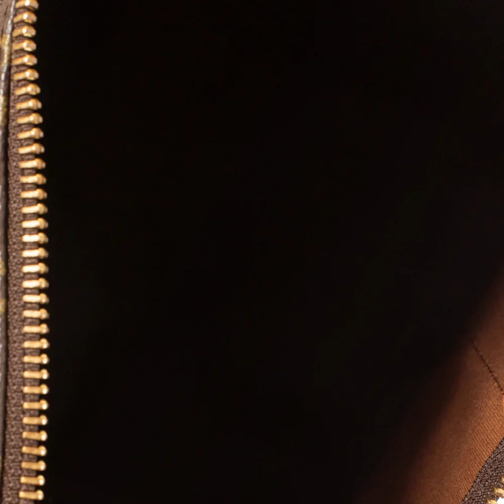 Keepall 50 Vintage en toile monogram marron