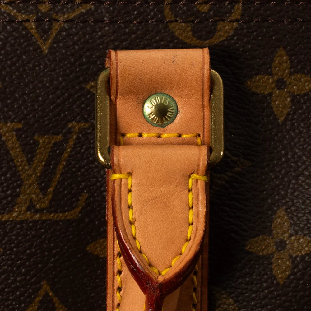 Keepall 50 Vintage en toile monogram marron