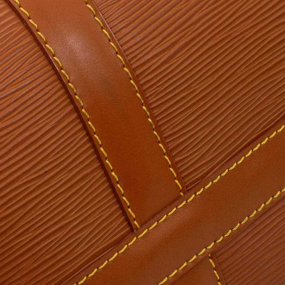 Keepall 45 Vintage en cuir épi marron