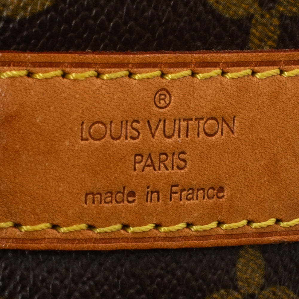 Keepall 50 Vintage en toile monogram marron