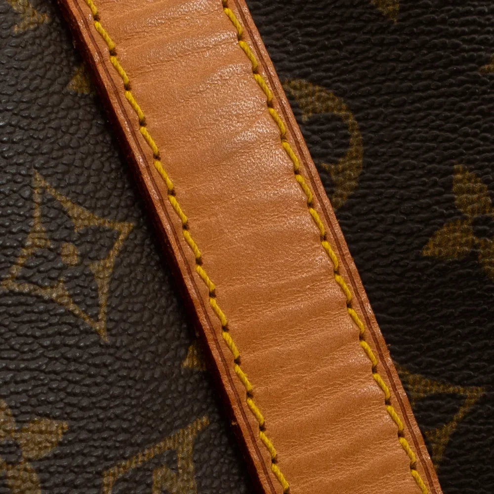 Keepall 50 Vintage en toile monogram marron