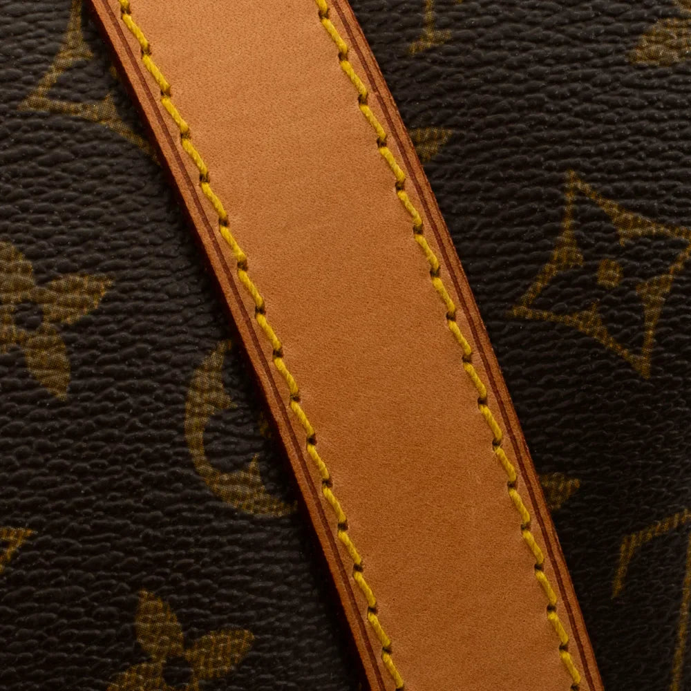 Keepall 50 Vintage en toile monogram marron