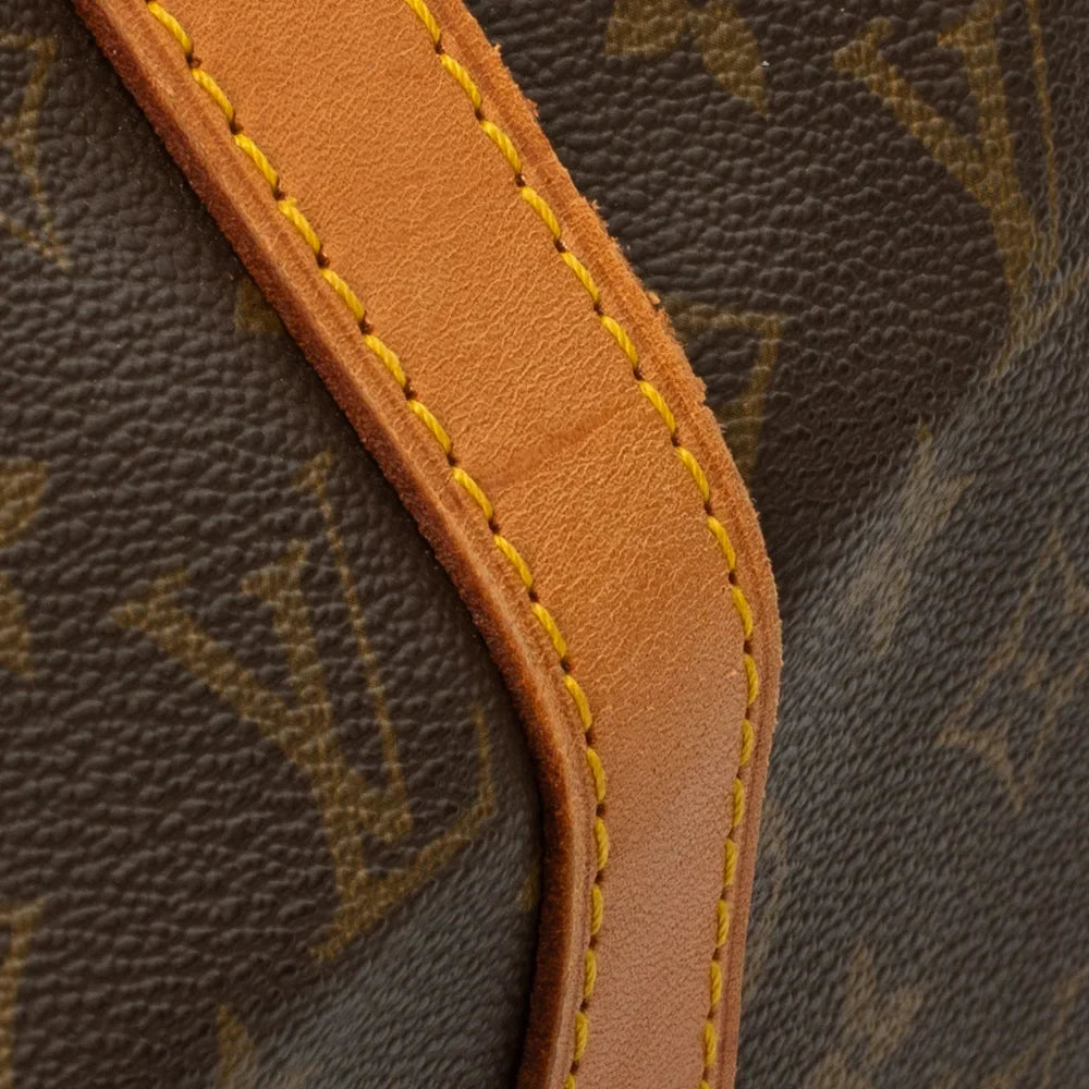 Keepall 50 Vintage en toile monogram marron