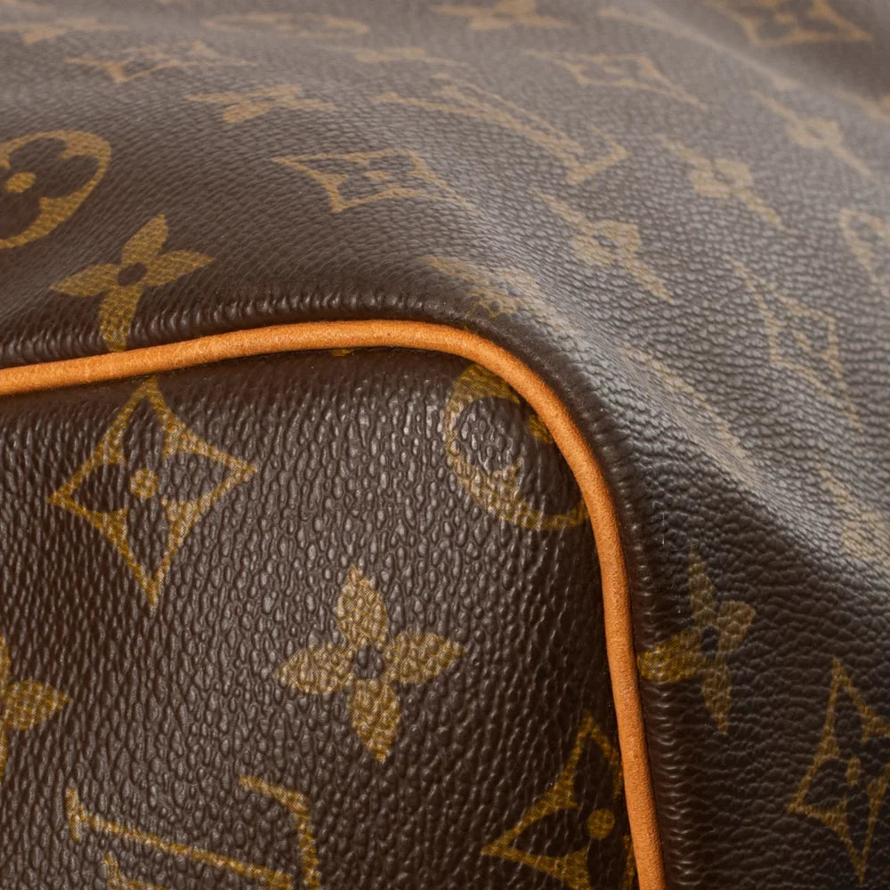 Keepall 60 Vintage en toile monogram marron
