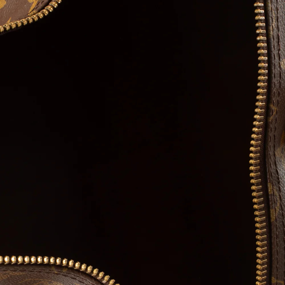 Keepall 60 Vintage en toile monogram marron