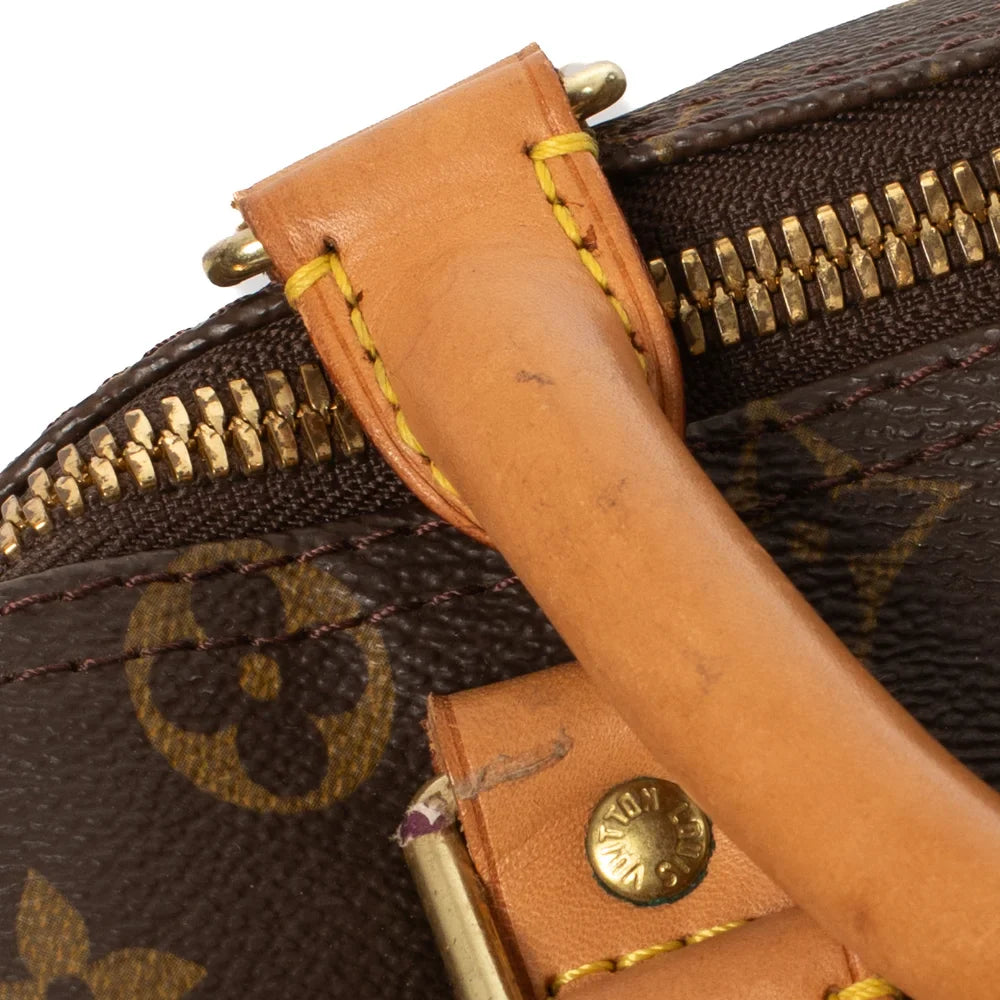 Keepall 45 Vintage en toile monogram marron
