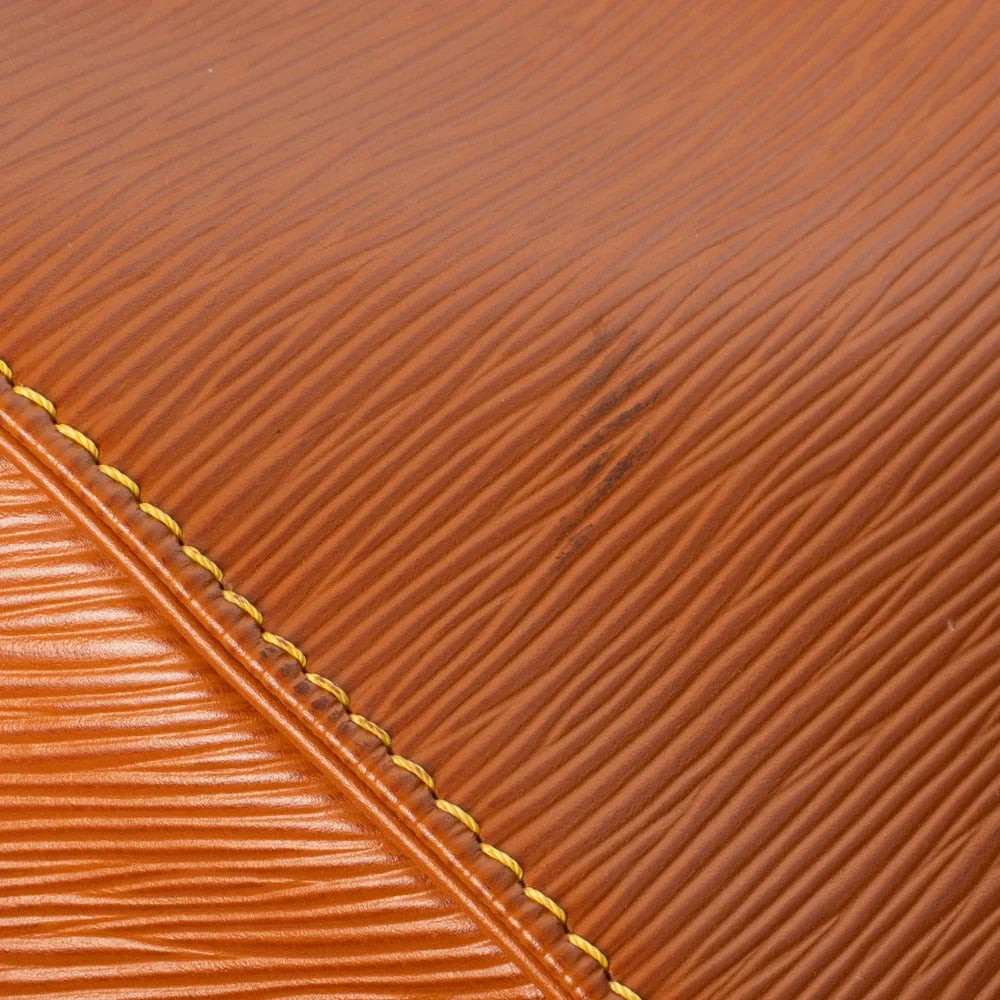 Keepall 50 Vintage en cuir épi marron