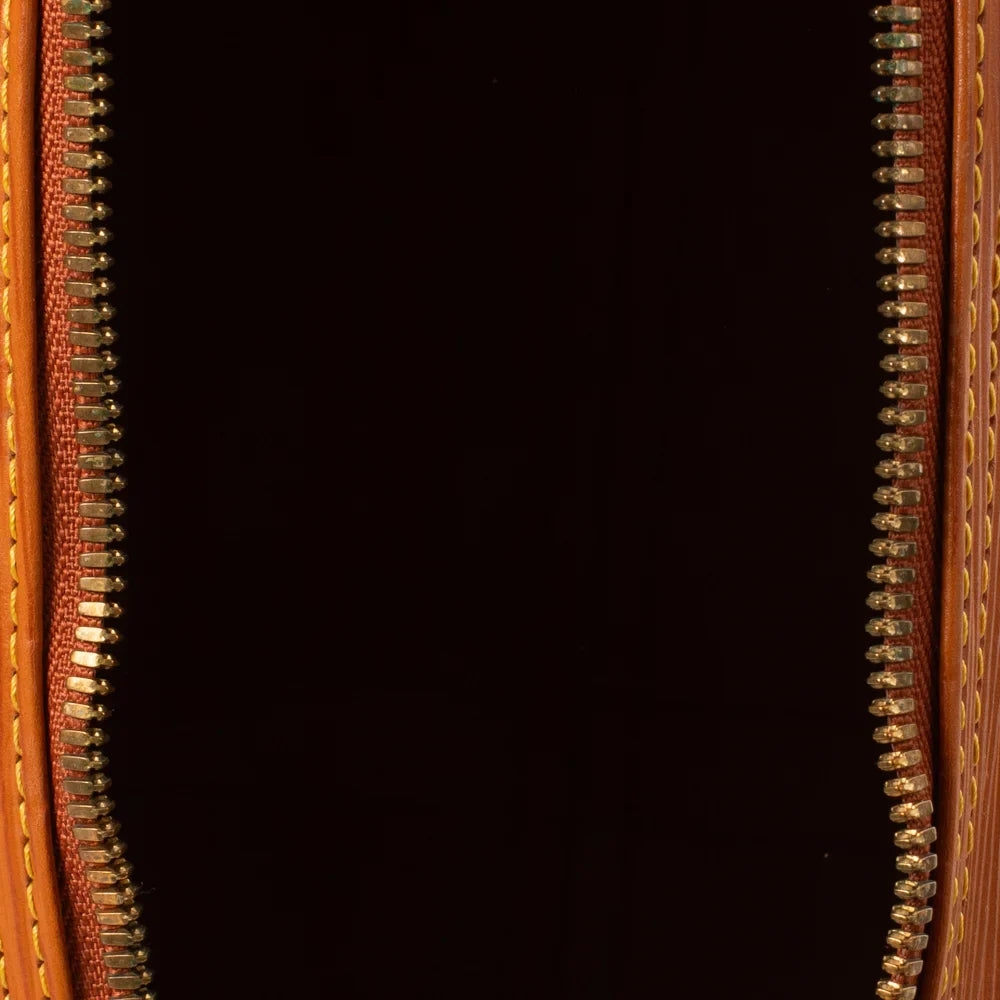 Keepall 50 Vintage en cuir épi marron