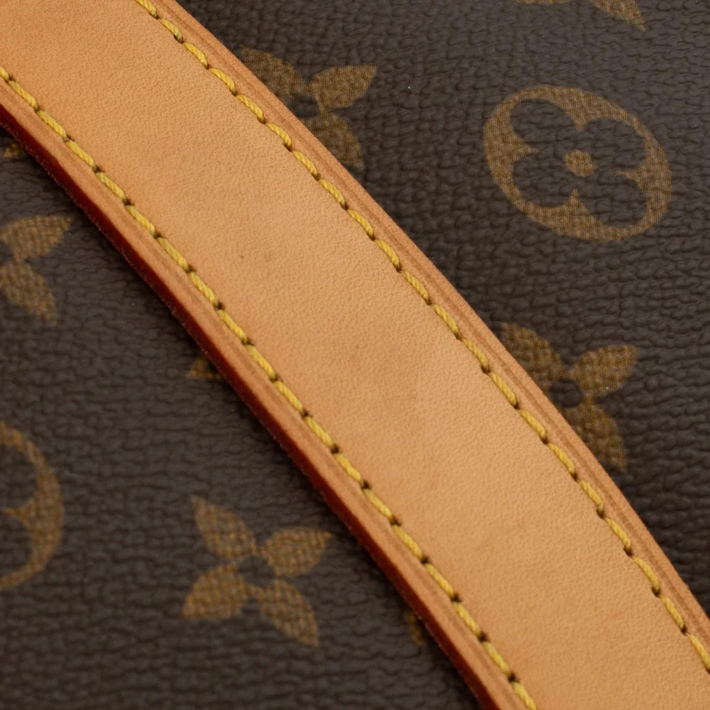 Keepall 60 Vintage en toile monogram marron