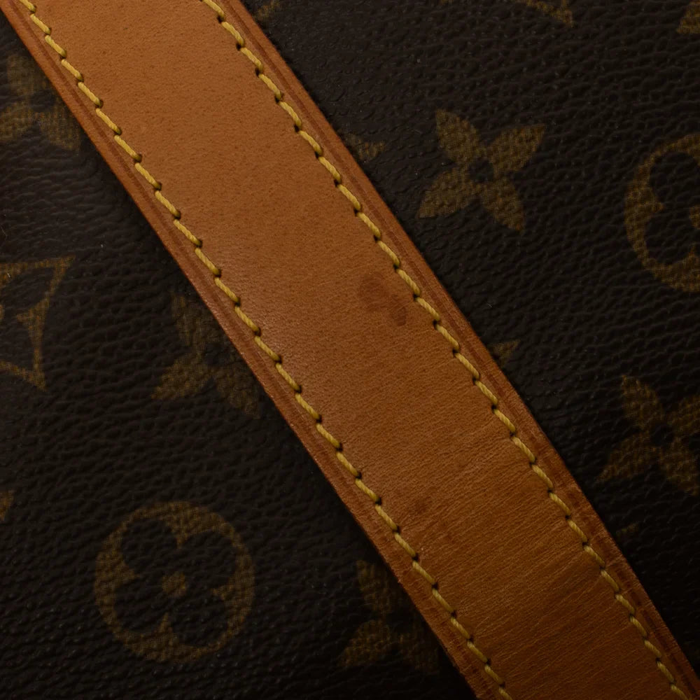 Keepall 60 Vintage en toile monogram marron