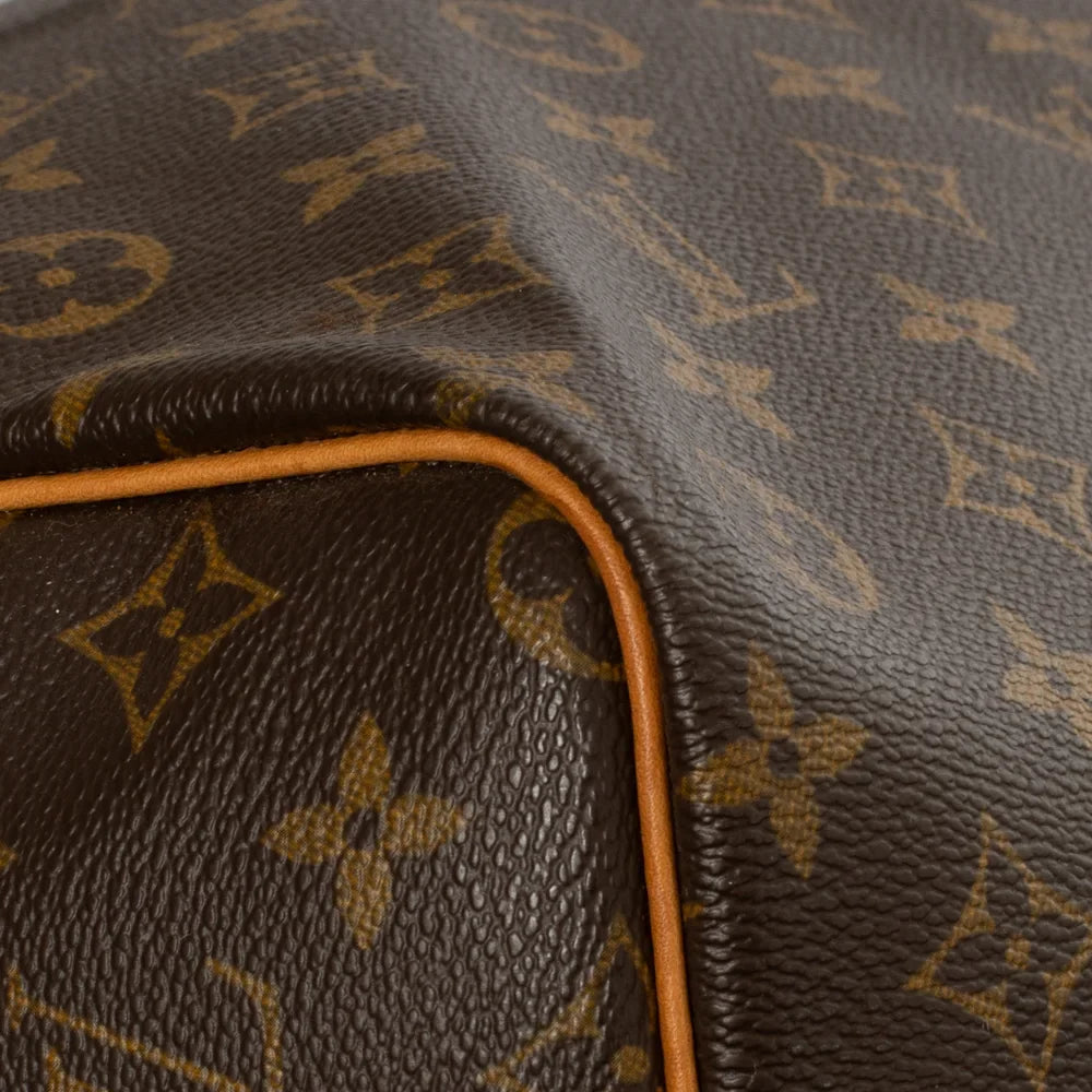 Keepall 60 Vintage en toile monogram marron