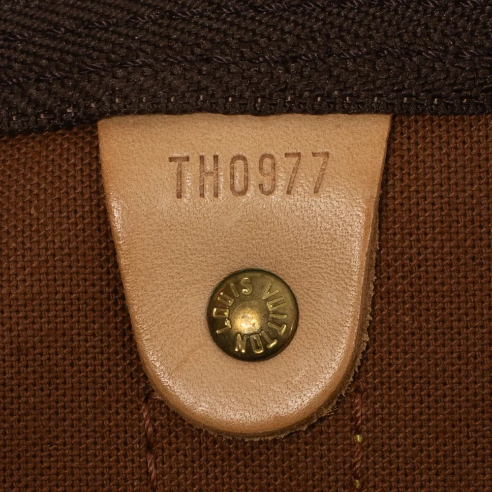 Keepall 60 Vintage en toile monogram marron