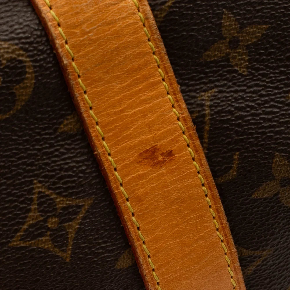 Keepall 55 Vintage en toile monogram marron