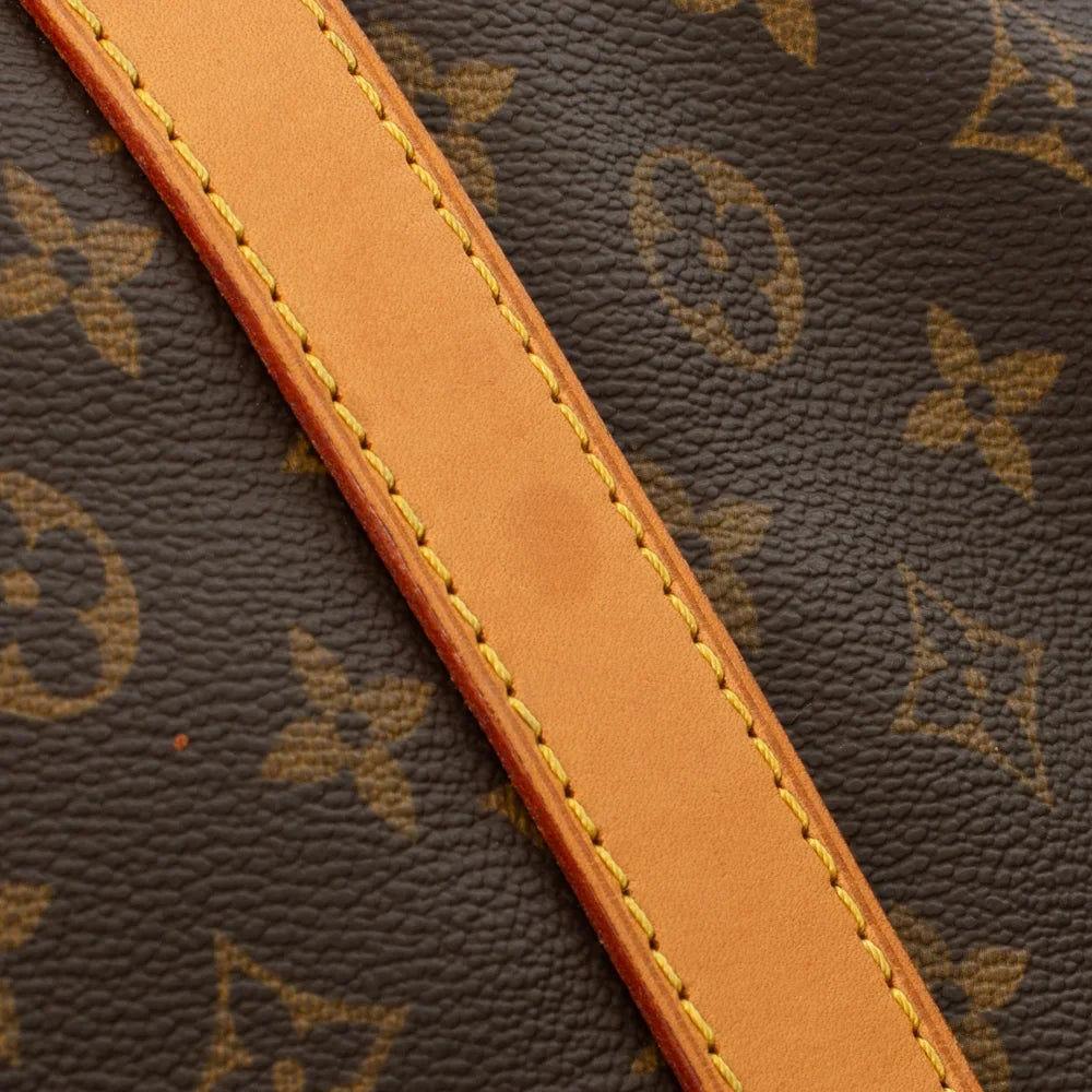 Keepall 60 Vintage en toile monogram marron