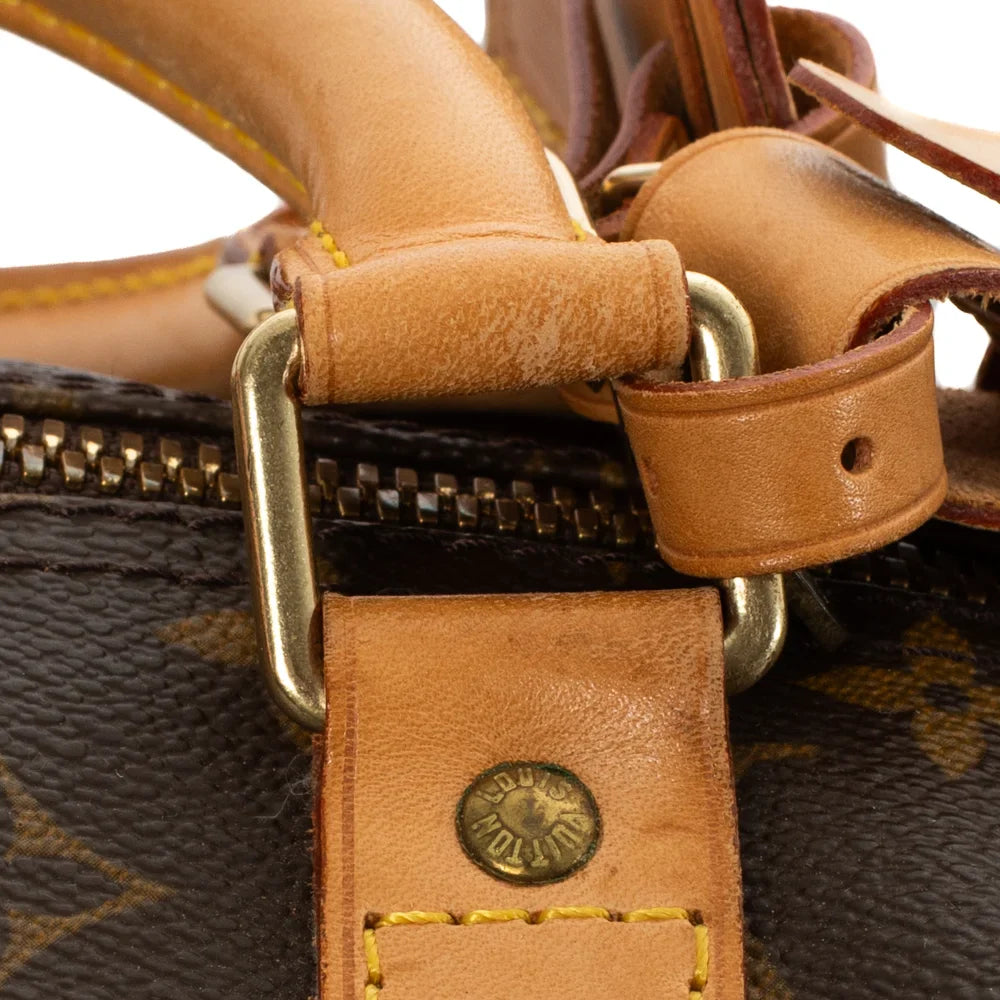 Keepall 60 Vintage en toile monogram marron