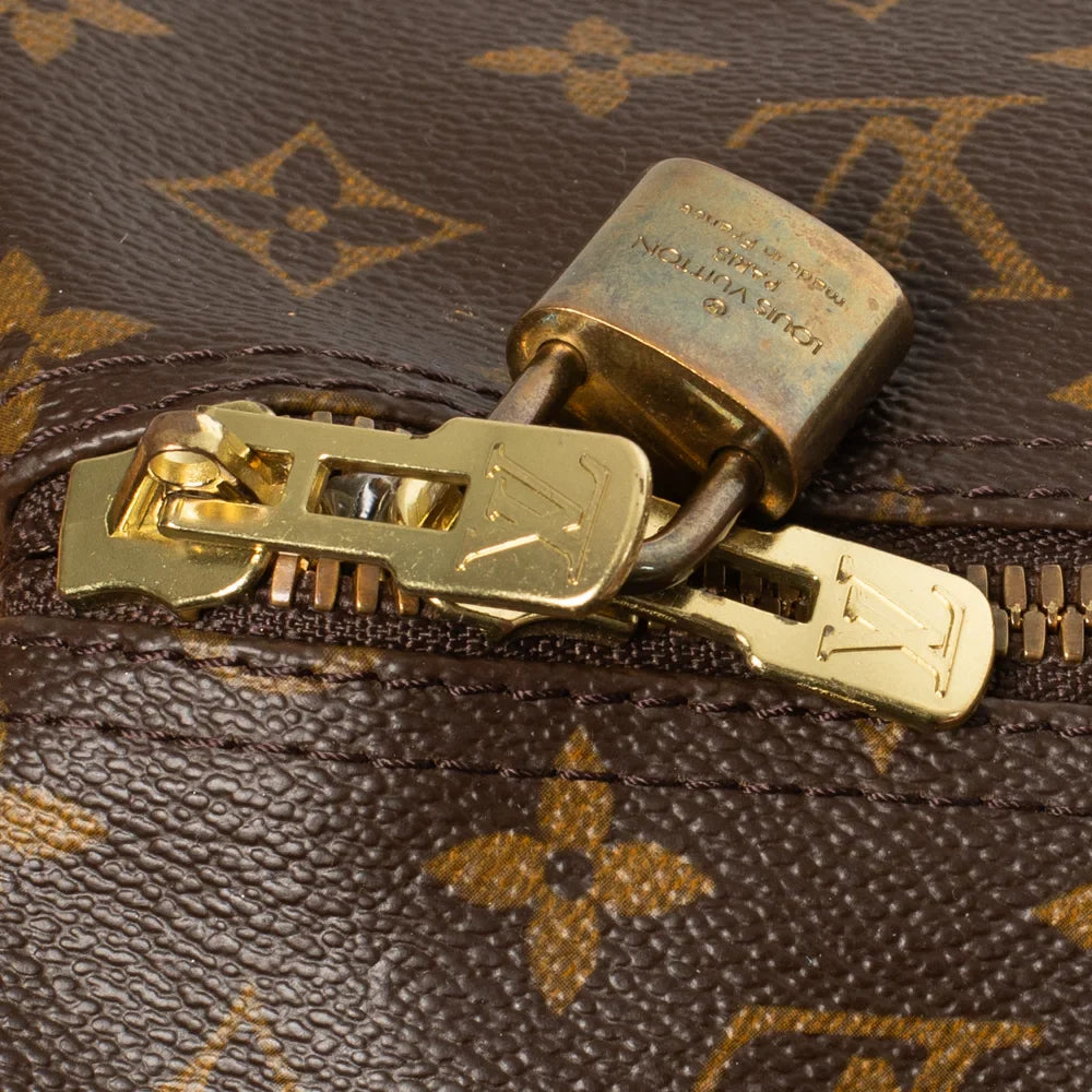 Keepall 60 Vintage en toile monogram marron