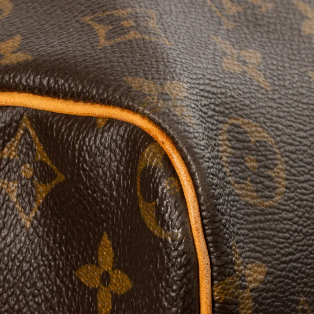 Keepall 60 Vintage en toile monogram marron