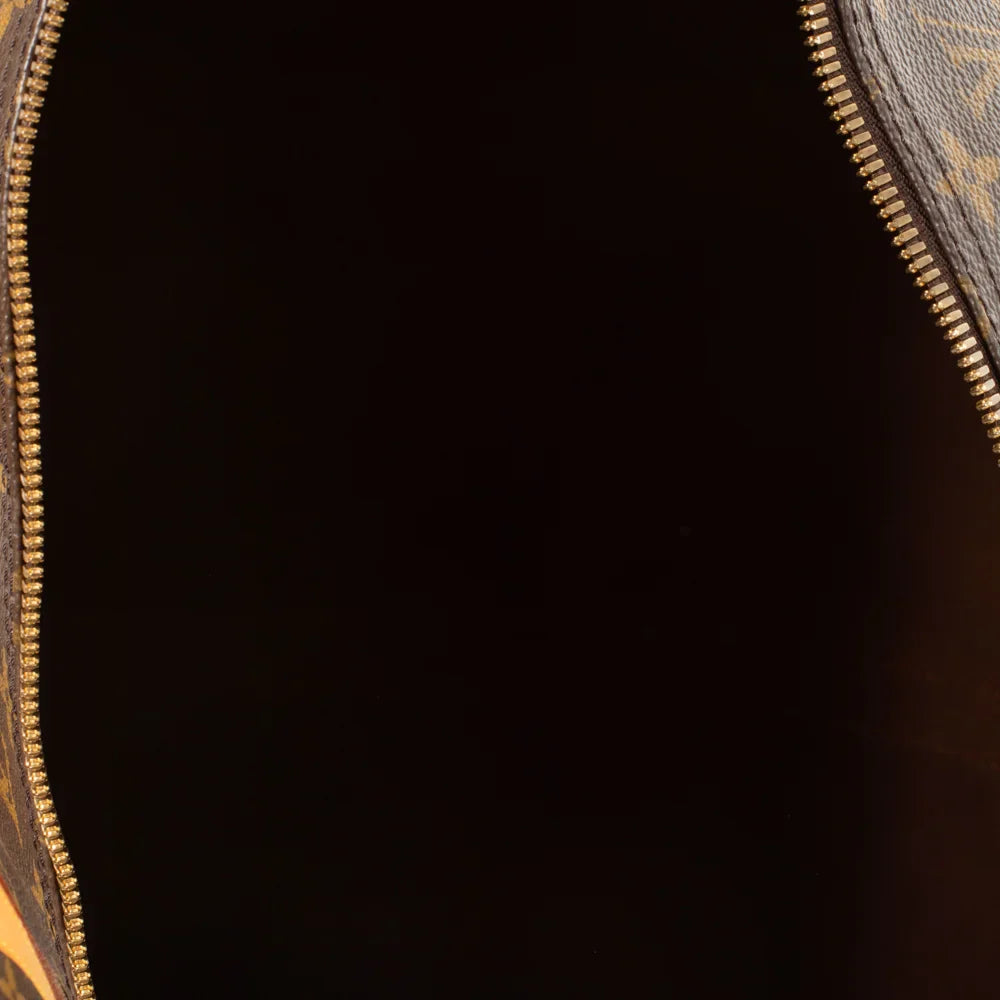 Keepall 60 Vintage en toile monogram marron