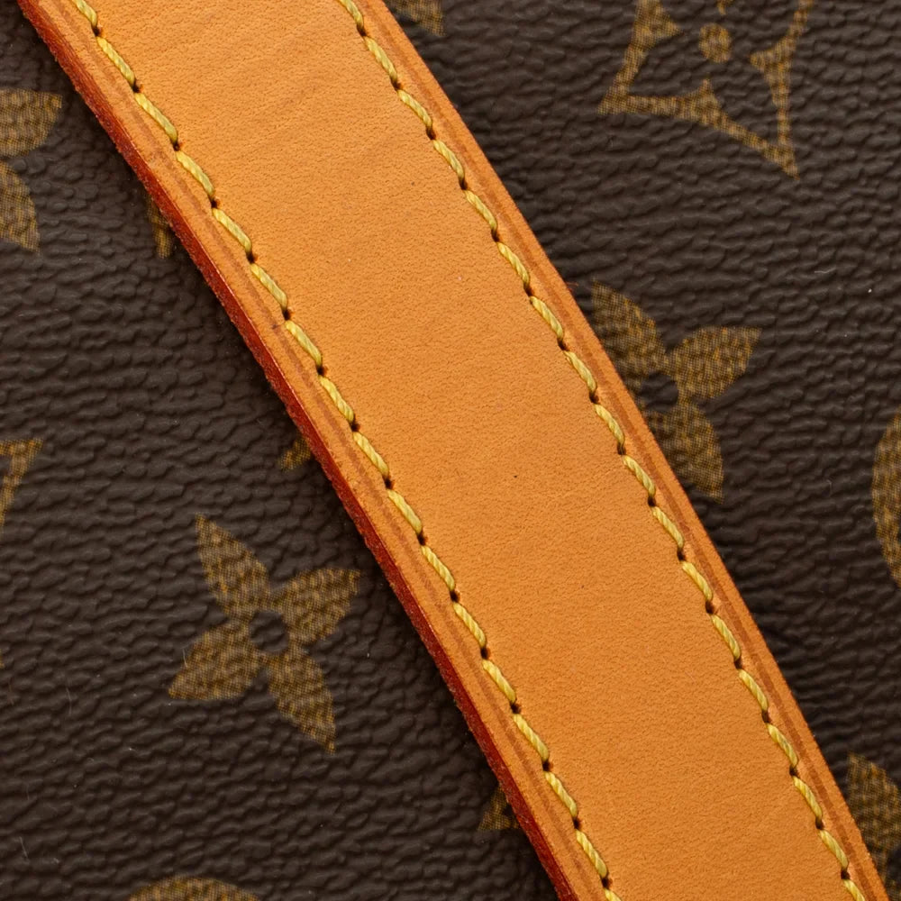 Keepall 60 Vintage en toile monogram marron