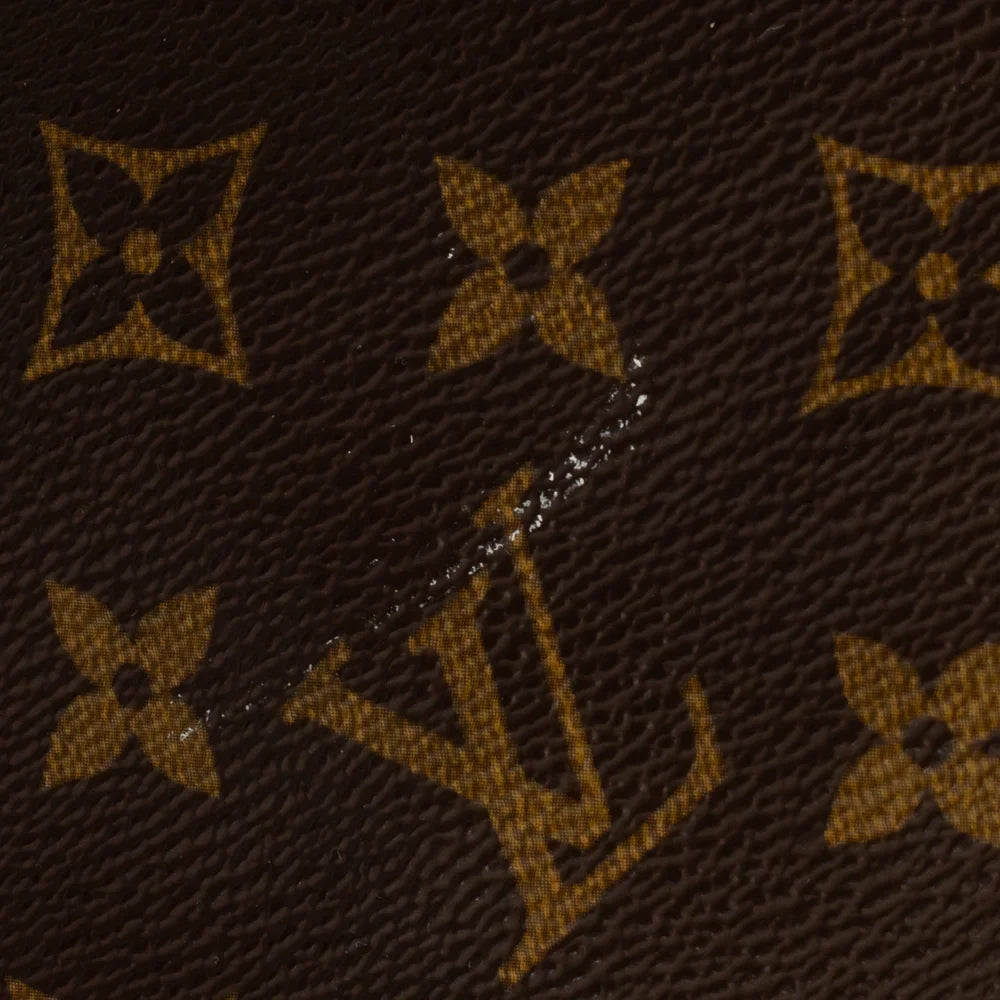 Keepall 60 Vintage en toile monogram marron