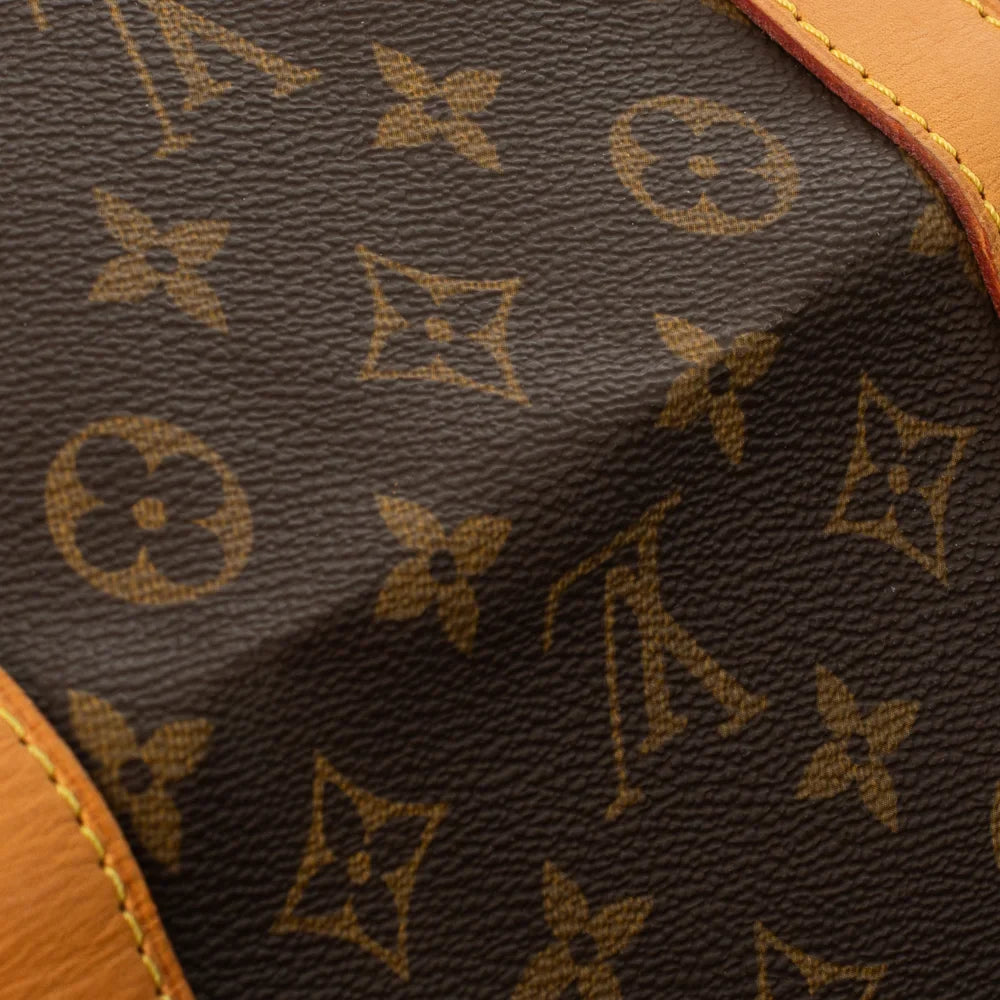 Keepall 60 Vintage en toile monogram marron