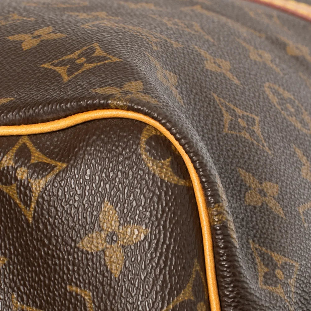 Keepall 60 Vintage en toile monogram marron
